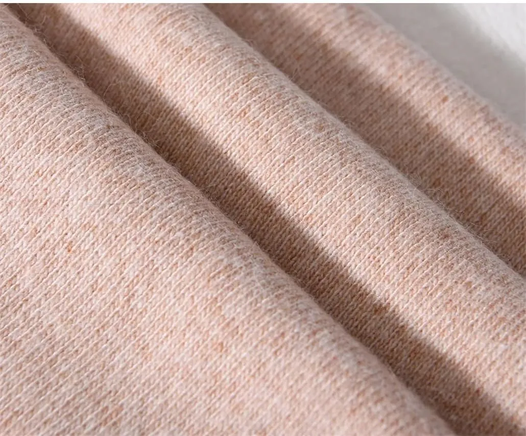 DBFBDTU Women's Scarf Winter Warm Muffler Wool Blend Knitted Scarves For Ladies Autumn Female