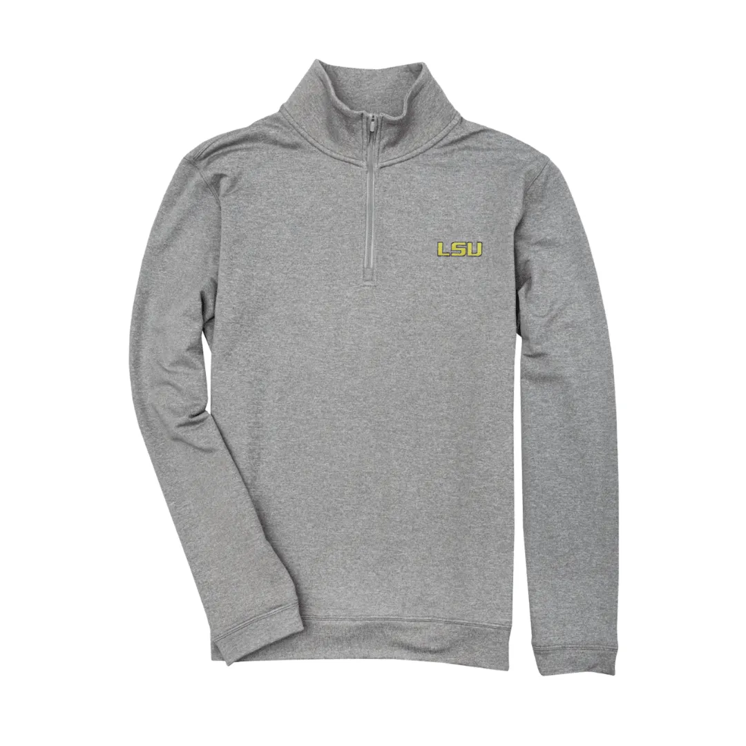 LSU Flow Performance 1/4 Zip Pullover