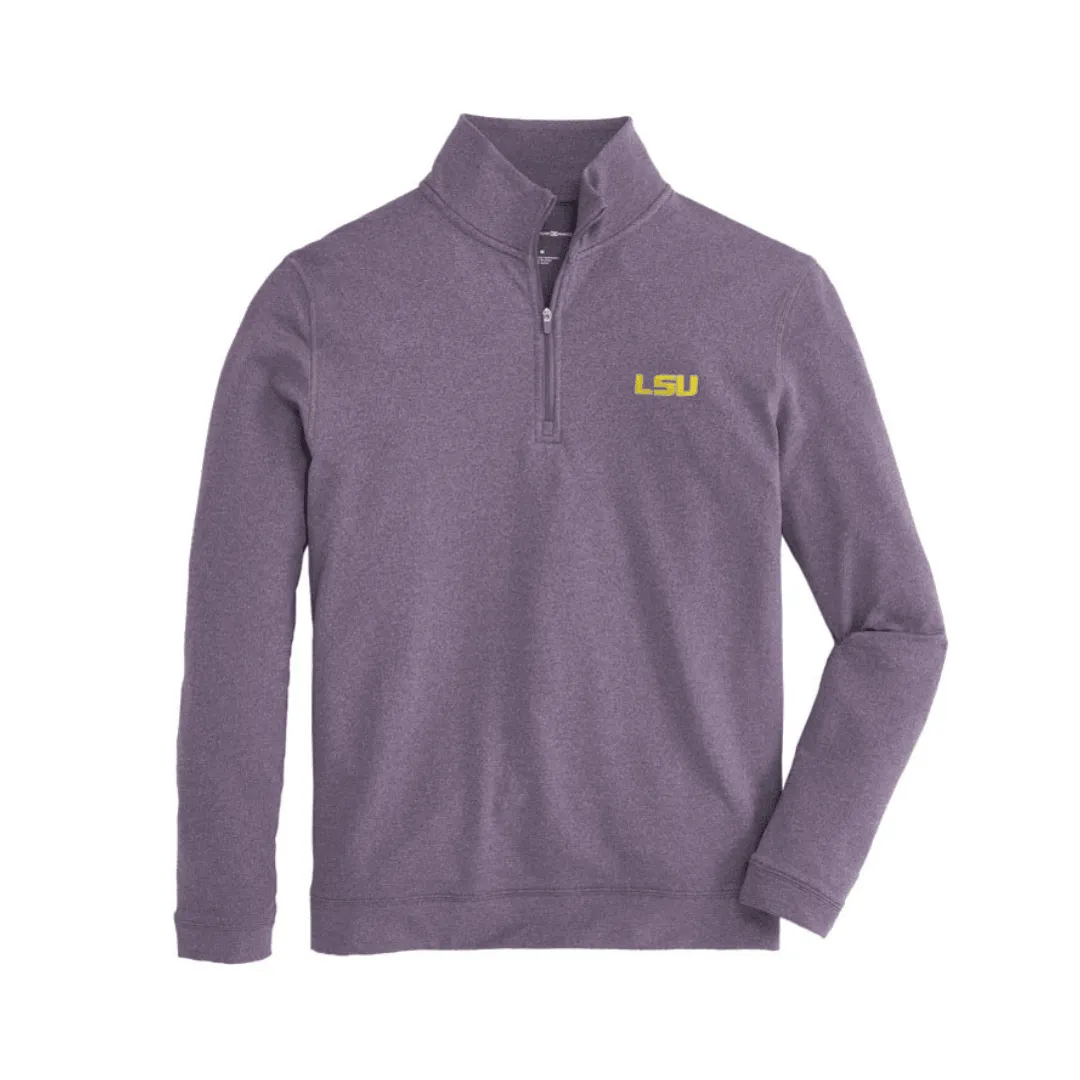 LSU Flow Performance 1/4 Zip Pullover