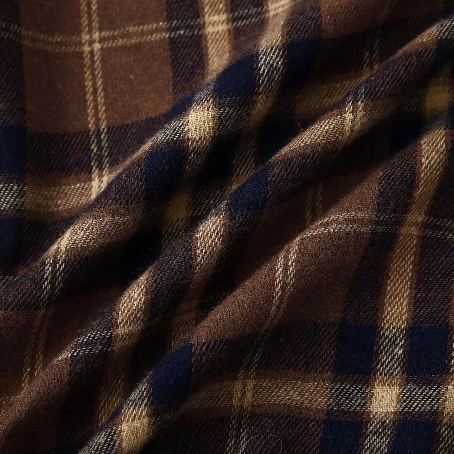 Men's Flannel Shirt Jacket Long Sleeve Plaid Shirt Lightweight Fashion Spring Fall Casual Jackets Hoodies Sweatshirt