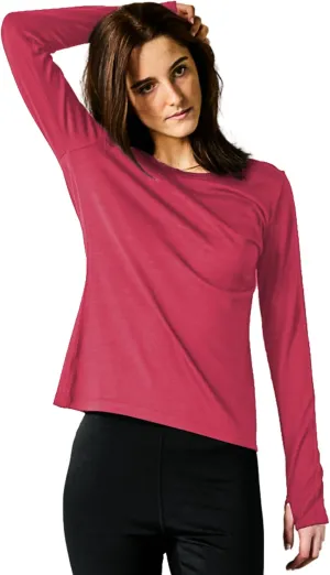 Merino 365 OG Women's 100% New Zealand Merino, Long Sleeve Top, Thumbloops