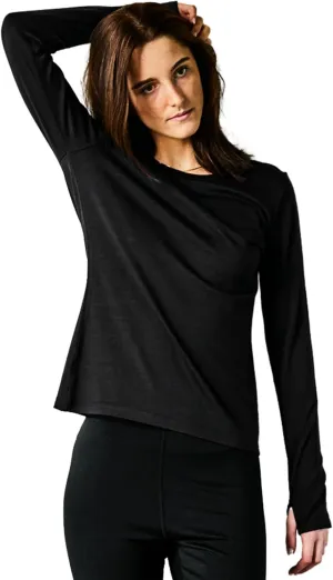 Merino 365 OG Women's 100% New Zealand Merino, Long Sleeve Top, Thumbloops