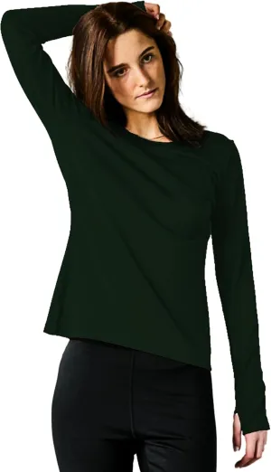 Merino 365 OG Women's 100% New Zealand Merino, Long Sleeve Top, Thumbloops
